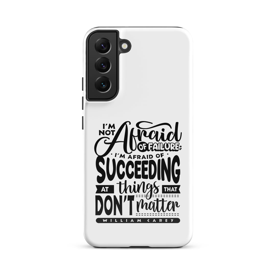 Christian Phone Case Things That Matter White for Samsung® Samsung® Phone Cases Glossy Samsung Galaxy S22 Plus 