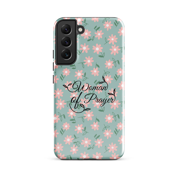 Christian Phone Case Woman of Prayer Daisy for Samsung® Samsung® Phone Cases Glossy Samsung Galaxy S22 Plus 