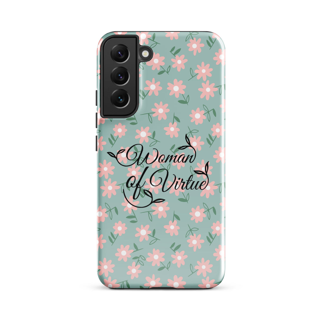 Christian Phone Case Woman of Virtue Daisy for Samsung® Samsung® Phone Cases Glossy Samsung Galaxy S22 Plus 