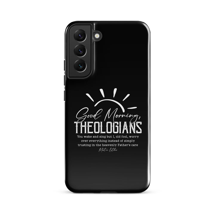 Christian Phone Case Luther's Theologians Black for Samsung® Samsung® Phone Cases Glossy Samsung Galaxy S22 Plus 