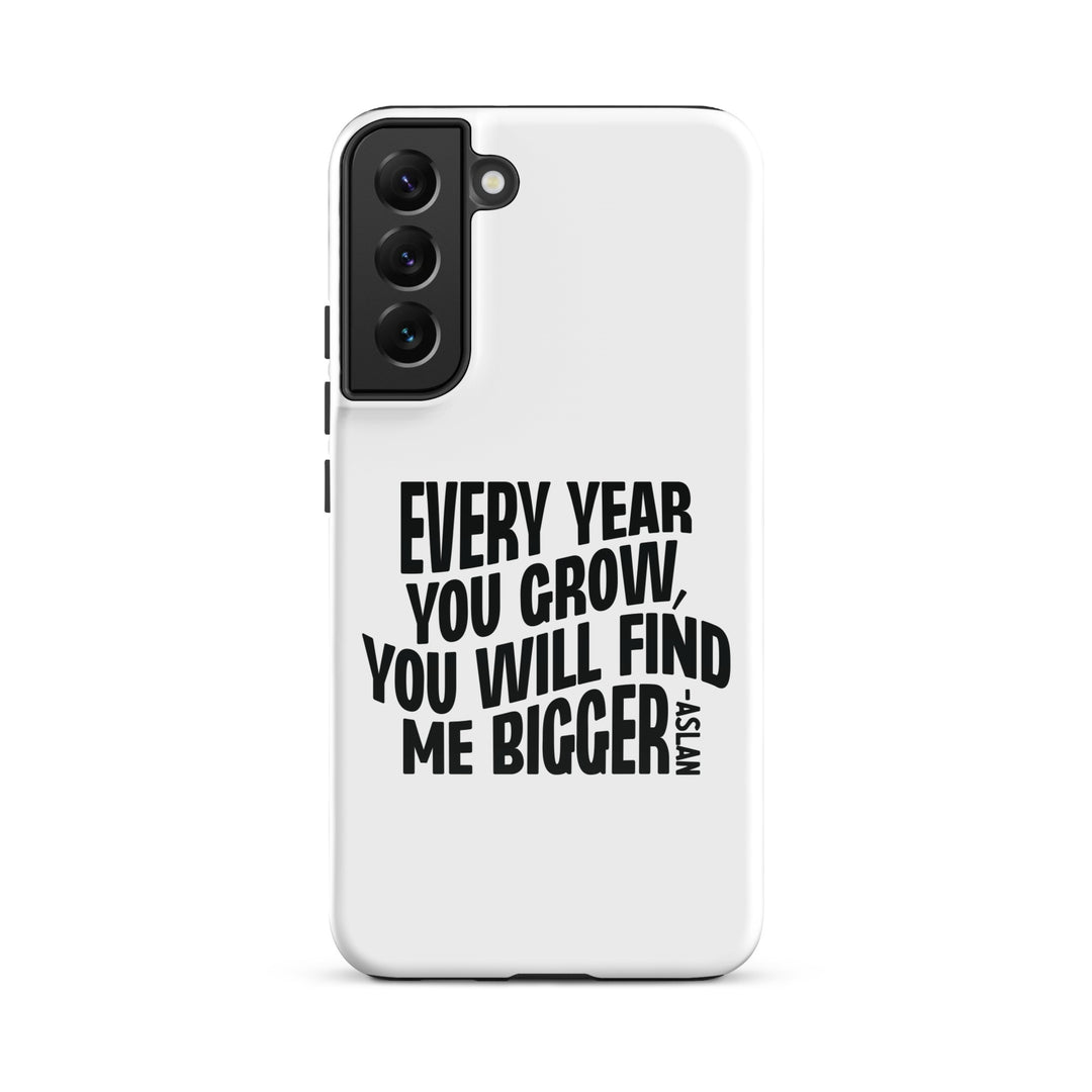 Christian Phone Case Every Year You Grow White for Samsung® Samsung® Phone Cases Glossy Samsung Galaxy S22 Plus 