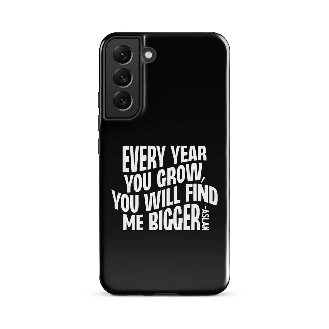 Christian Phone Case Every Year You Grow Black for Samsung® Samsung® Phone Cases Glossy Samsung Galaxy S22 Plus 