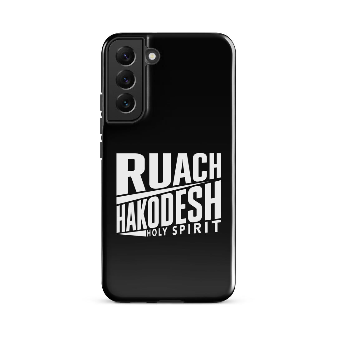 Christian Phone Case Ruach Hakodesh Holy Spirit Black for Samsung® Samsung® Phone Cases Glossy Samsung Galaxy S22 Plus 