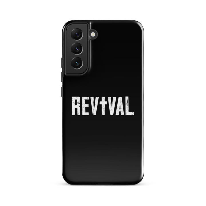 Christian Phone Case Revival Black for Samsung® Samsung® Phone Cases Glossy Samsung Galaxy S22 Plus 