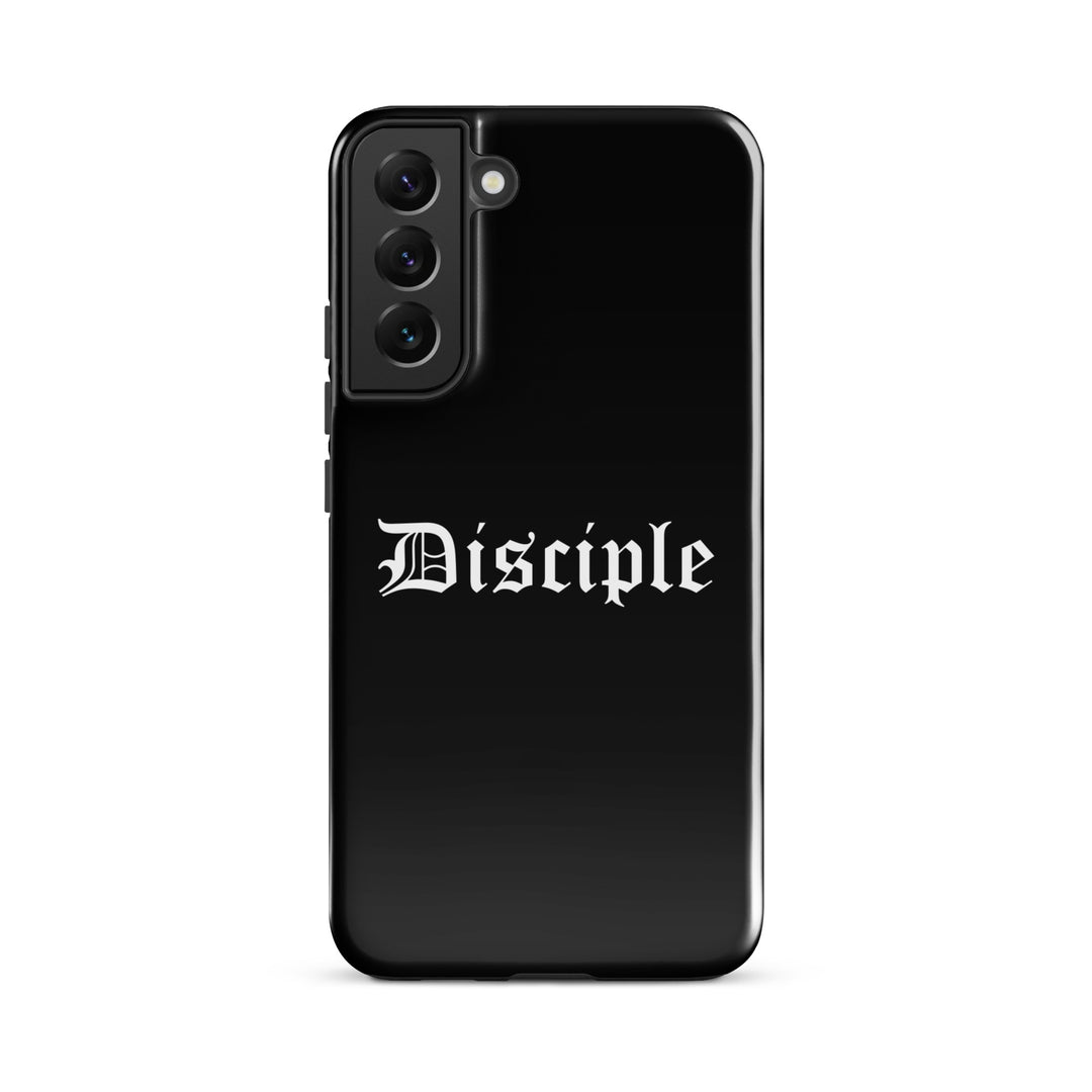 Christian Phone Case Disciple Black for Samsung® Samsung® Phone Cases Glossy Samsung Galaxy S22 Plus 