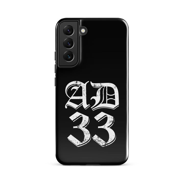 Christian Phone Case AD 33 Old English Black for Samsung® Samsung® Phone Cases Glossy Samsung Galaxy S22 Plus 