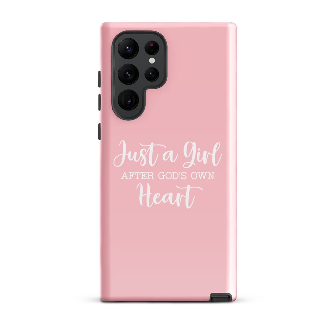 Christian Phone Case Girl After God's Heart for Samsung® Samsung® Phone Cases Glossy Samsung Galaxy S22 Ultra 