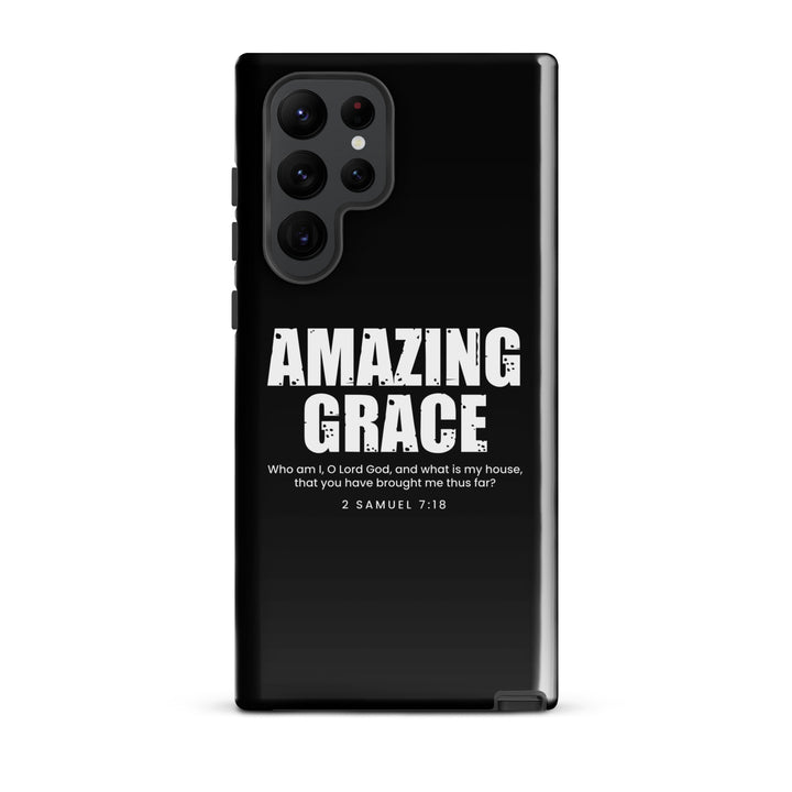 Christian Phone Case Amazing Grace for Samsung® Samsung® Phone Cases Glossy Samsung Galaxy S22 Ultra 