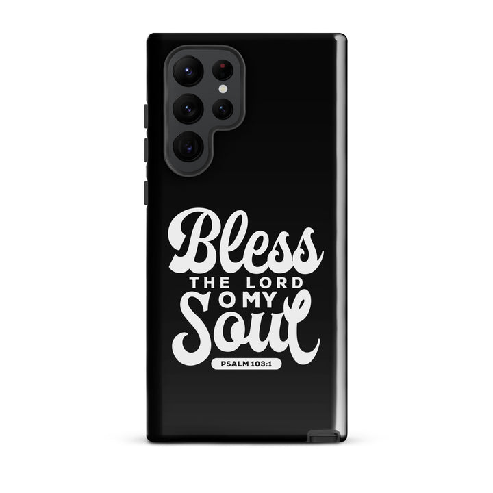 Christian Phone Case Bless The Lord for Samsung® Samsung® Phone Cases Glossy Samsung Galaxy S22 Ultra 