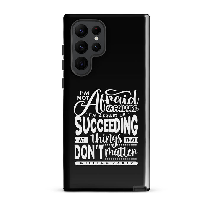 Christian Phone Case Things That Matter Black for Samsung® Samsung® Phone Cases Glossy Samsung Galaxy S22 Ultra 