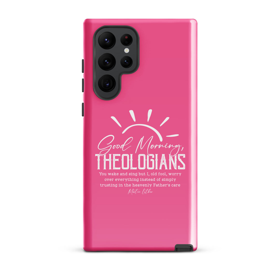 Christian Phone Case Luther's Theologians Pink for Samsung® Samsung® Phone Cases Glossy Samsung Galaxy S22 Ultra 