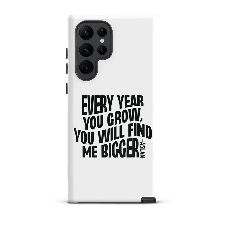 Christian Phone Case Every Year You Grow White for Samsung® Samsung® Phone Cases Glossy Samsung Galaxy S22 Ultra 