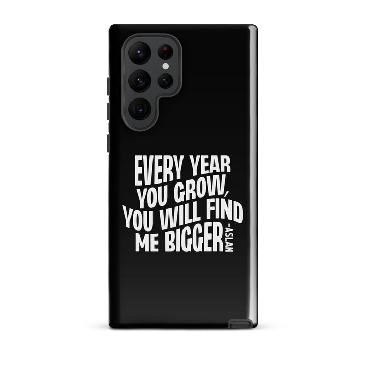 Christian Phone Case Every Year You Grow Black for Samsung® Samsung® Phone Cases Glossy Samsung Galaxy S22 Ultra 