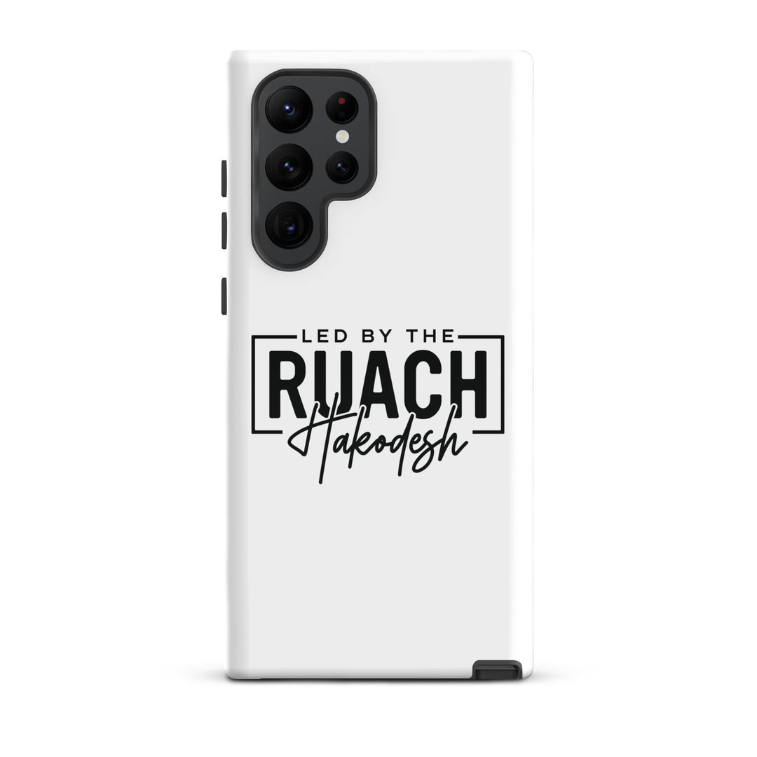 Christian Phone Case Led By Ruach Hakodesh White for Samsung® Samsung® Phone Cases Glossy Samsung Galaxy S22 Ultra 