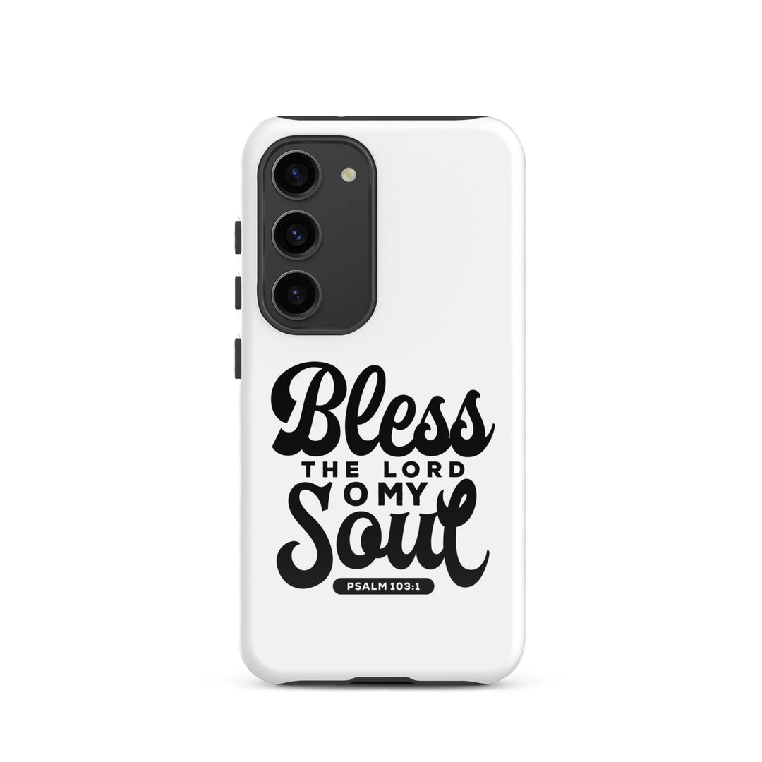 Christian Phone Case Bless The Lord for Samsung® Samsung® Phone Cases Glossy Samsung Galaxy S23 