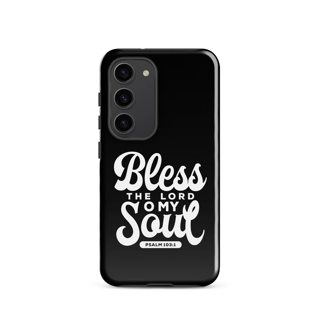 Christian Phone Case Bless The Lord for Samsung® Samsung® Phone Cases Glossy Samsung Galaxy S23 