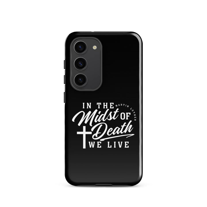 Christian Phone Case Midst of Death Black for Samsung® Samsung® Phone Cases Glossy Samsung Galaxy S23 