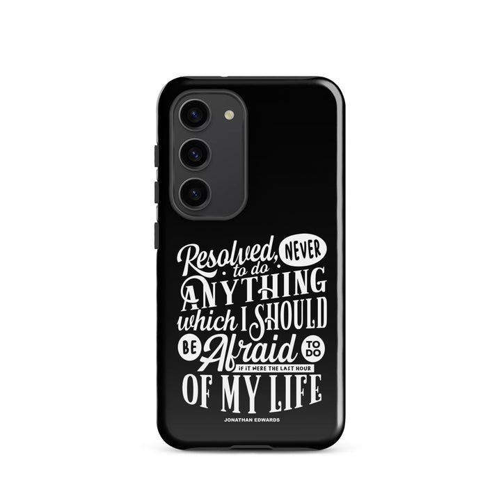 Christian Phone Case Last Hour Black for Samsung® Samsung® Phone Cases Glossy Samsung Galaxy S23 