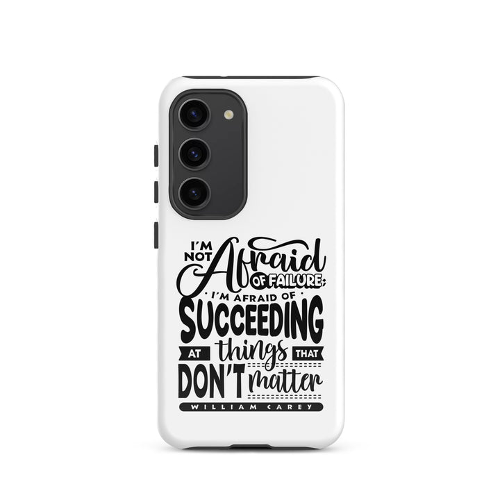 Christian Phone Case Things That Matter White for Samsung® Samsung® Phone Cases Glossy Samsung Galaxy S23 