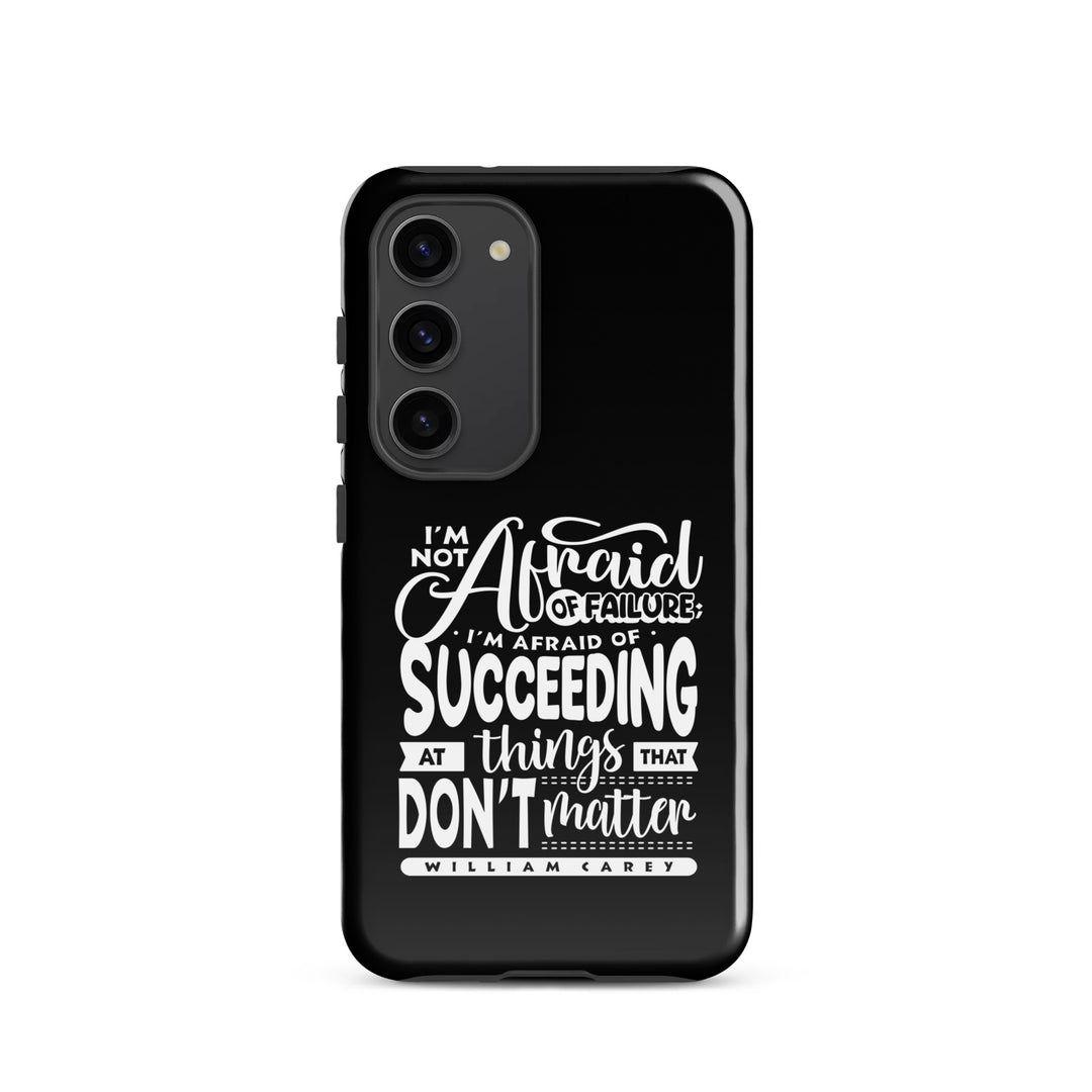 Christian Phone Case Things That Matter Black for Samsung® Samsung® Phone Cases Glossy Samsung Galaxy S23 