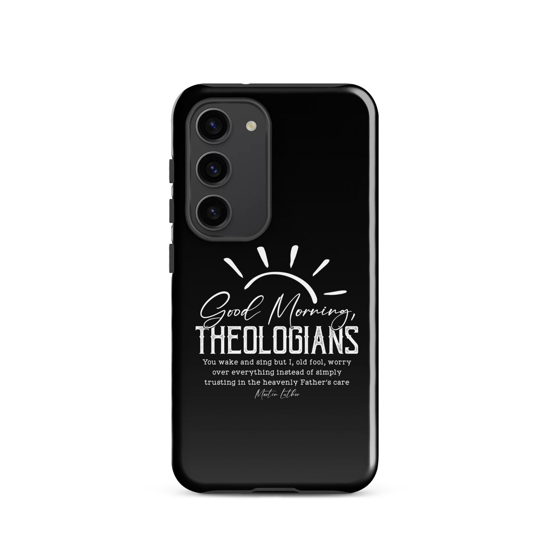 Christian Phone Case Luther's Theologians Black for Samsung® Samsung® Phone Cases Glossy Samsung Galaxy S23 