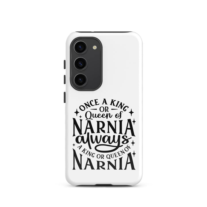 Christian Phone Case King or Queen Narnia White for Samsung® Samsung® Phone Cases Glossy Samsung Galaxy S23 