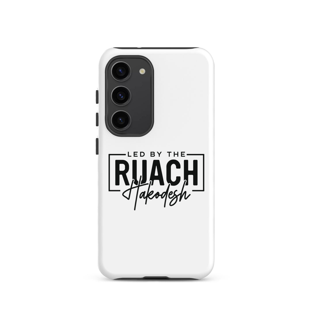 Christian Phone Case Led By Ruach Hakodesh White for Samsung® Samsung® Phone Cases Glossy Samsung Galaxy S23 