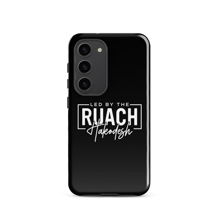 Christian Phone Case Led By Ruach Hakodesh Black for Samsung® Samsung® Phone Cases Glossy Samsung Galaxy S23 