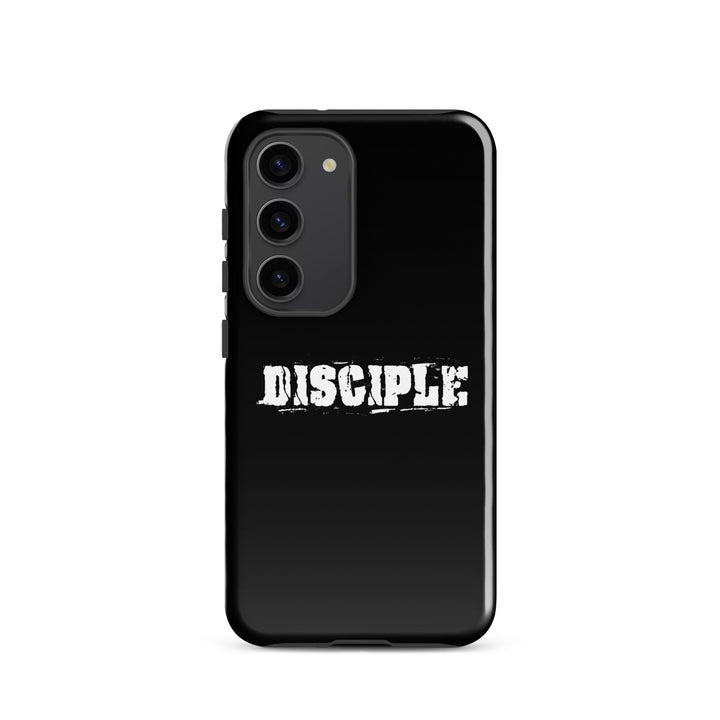 Christian Phone Case Disciple Black for Samsung® Samsung® Phone Cases Glossy Samsung Galaxy S23 