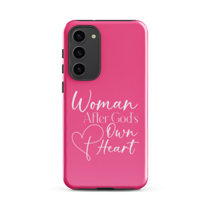 Christian Phone Case Woman After God's Heart for Samsung® Samsung® Phone Cases Glossy Samsung Galaxy S23 Plus 