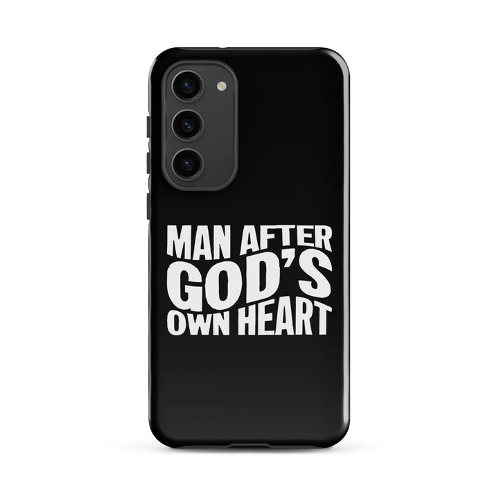 Christian Phone Case Man After God's Heart for Samsung® Samsung® Phone Cases Glossy Samsung Galaxy S23 Plus 