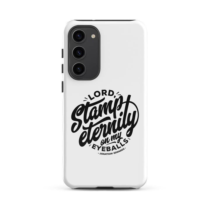 Christian Phone Case Stamp Eternity White for Samsung® Samsung® Phone Cases Glossy Samsung Galaxy S23 Plus 