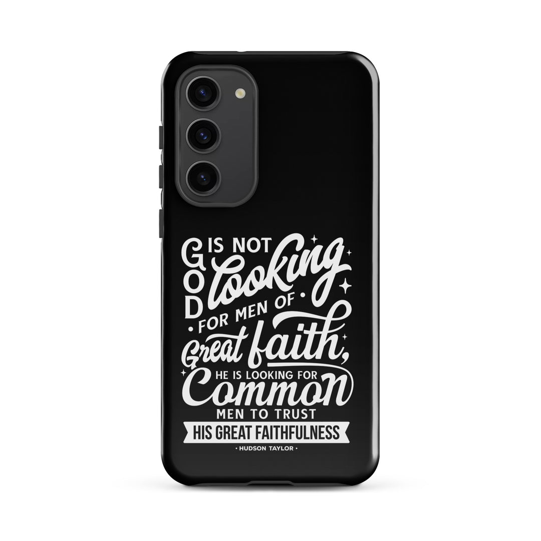 Christian Phone Case Common Men Black for Samsung® Samsung® Phone Cases Glossy Samsung Galaxy S23 Plus 