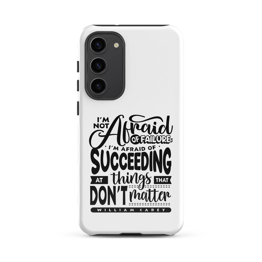 Christian Phone Case Things That Matter White for Samsung® Samsung® Phone Cases Glossy Samsung Galaxy S23 Plus 