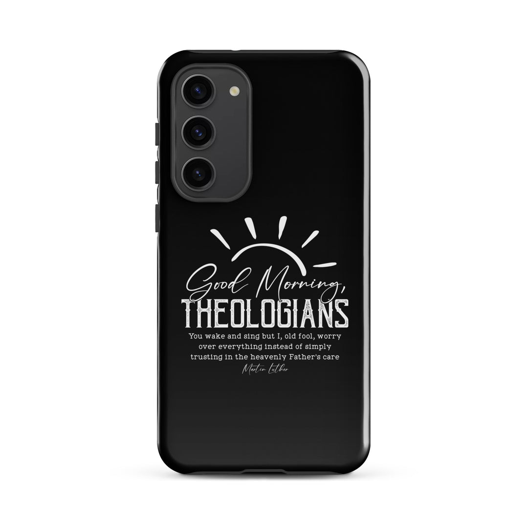 Christian Phone Case Luther's Theologians Black for Samsung® Samsung® Phone Cases Glossy Samsung Galaxy S23 Plus 