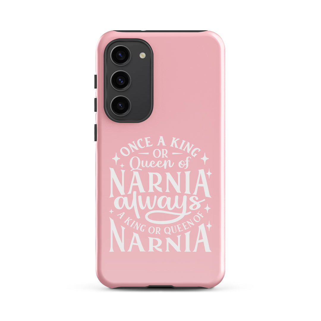 Christian Phone Case King or Queen Narnia Pink for Samsung® Samsung® Phone Cases Glossy Samsung Galaxy S23 Plus 