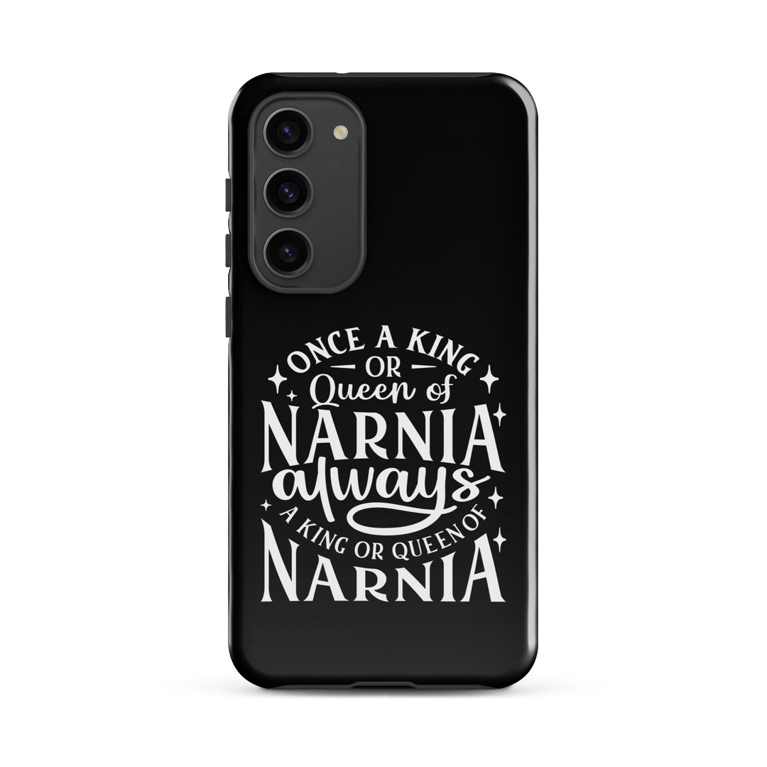 Christian Phone Case King or Queen Narnia Black for Samsung® Samsung® Phone Cases Glossy Samsung Galaxy S23 Plus 