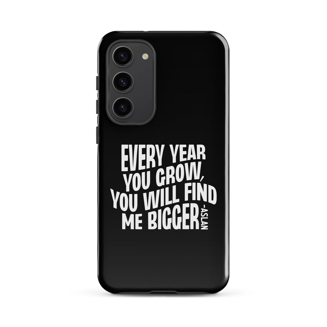 Christian Phone Case Every Year You Grow Black for Samsung® Samsung® Phone Cases Glossy Samsung Galaxy S23 Plus 