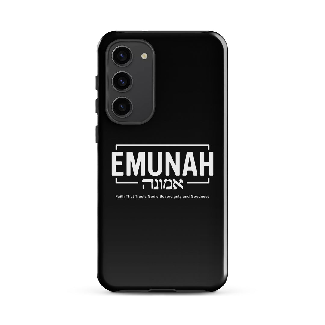 Christian Phone Case Emunah Faith That Trusts for Samsung® Samsung® Phone Cases Glossy Samsung Galaxy S23 Plus 