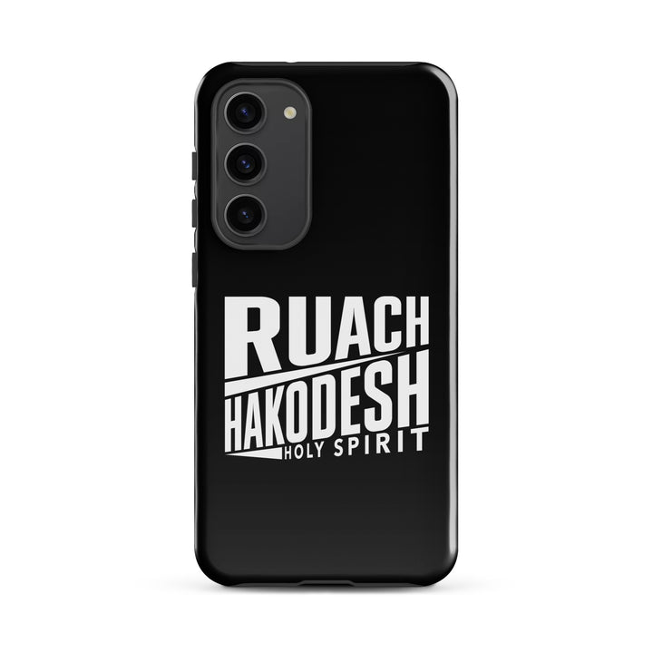 Christian Phone Case Ruach Hakodesh Holy Spirit Black for Samsung® Samsung® Phone Cases Glossy Samsung Galaxy S23 Plus 