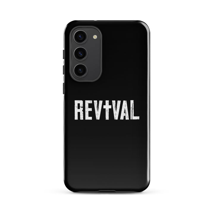 Christian Phone Case Revival Black for Samsung® Samsung® Phone Cases Glossy Samsung Galaxy S23 Plus 