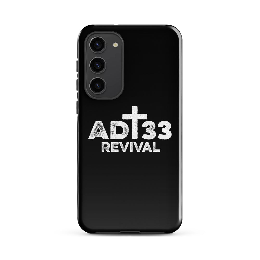 Christian Phone Case AD 33 Revival Black for Samsung® Samsung® Phone Cases Glossy Samsung Galaxy S23 Plus 