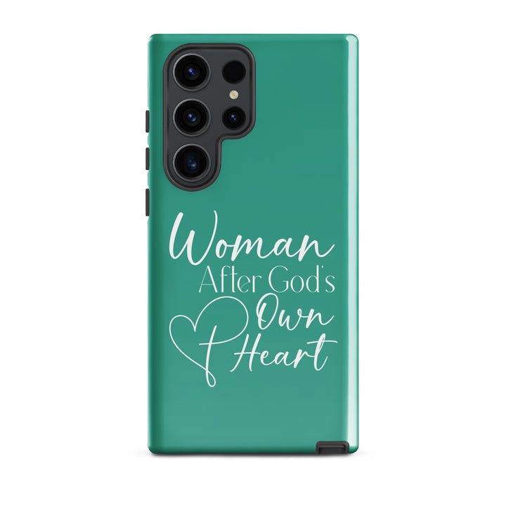 Christian Phone Case Woman After God's Heart for Samsung® Samsung® Phone Cases Glossy Samsung Galaxy S23 Ultra 