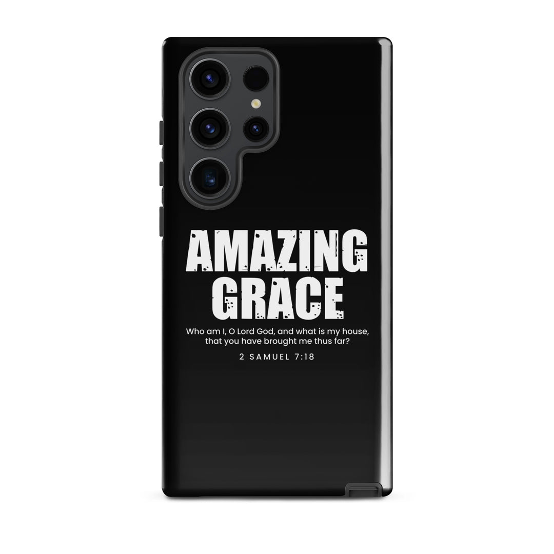 Christian Phone Case Amazing Grace for Samsung® Samsung® Phone Cases Glossy Samsung Galaxy S23 Ultra 