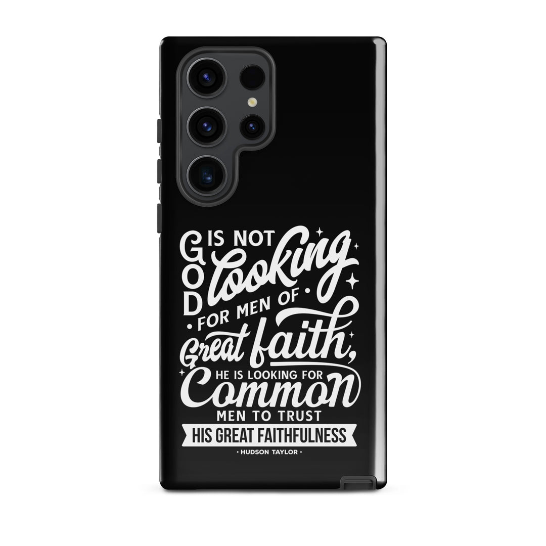 Christian Phone Case Common Men Black for Samsung® Samsung® Phone Cases Glossy Samsung Galaxy S23 Ultra 