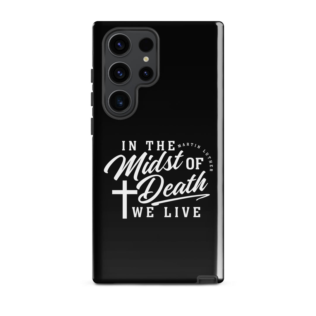 Christian Phone Case Midst of Death Black for Samsung® Samsung® Phone Cases Glossy Samsung Galaxy S23 Ultra 