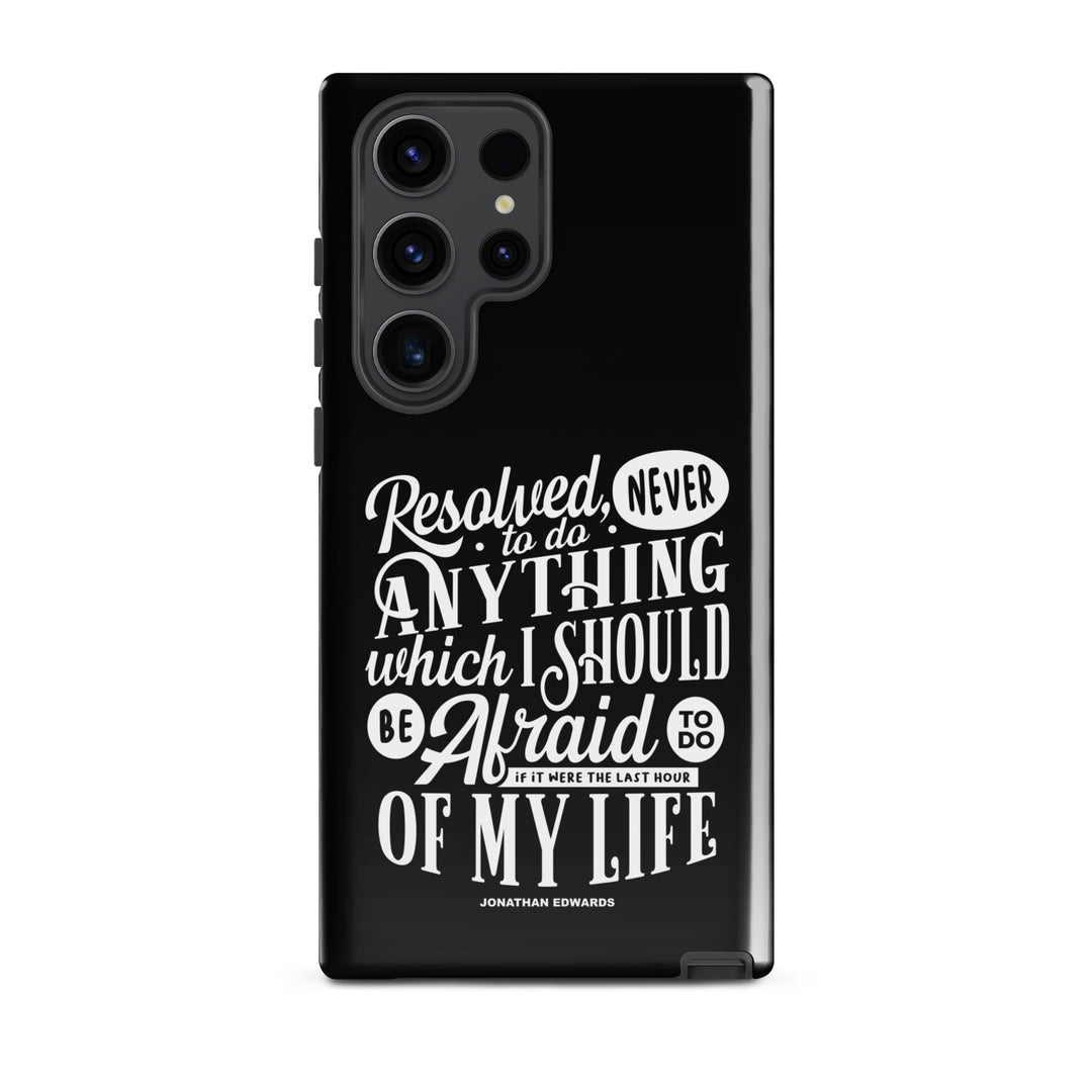 Christian Phone Case Last Hour Black for Samsung® Samsung® Phone Cases Glossy Samsung Galaxy S23 Ultra 