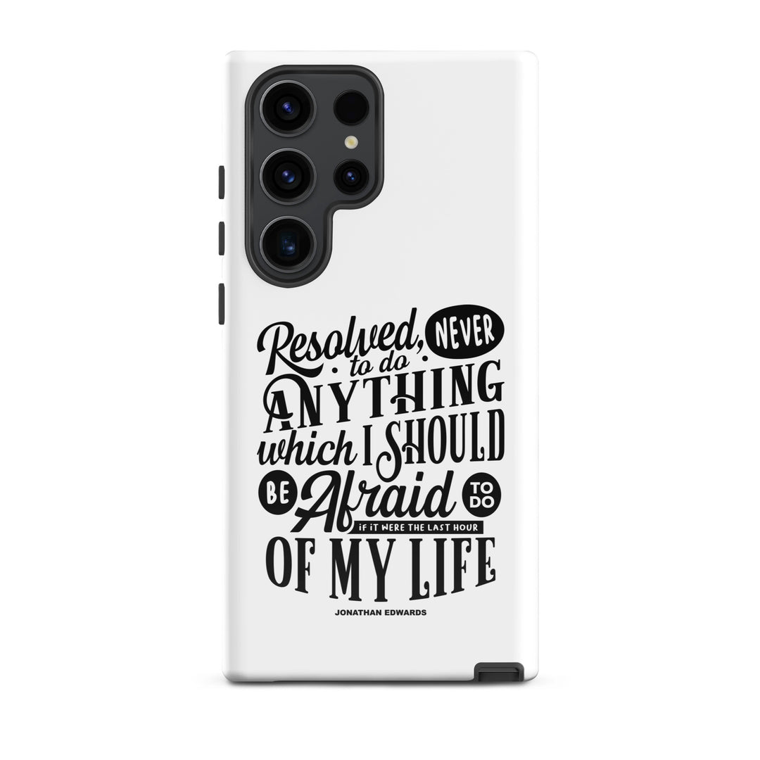 Christian Phone Case Last Hour White for Samsung® Samsung® Phone Cases Glossy Samsung Galaxy S23 Ultra 