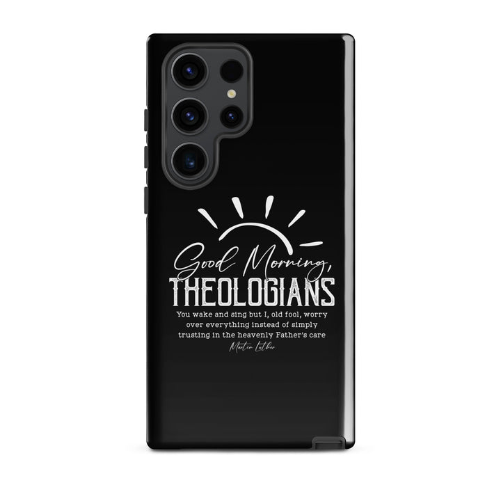 Christian Phone Case Luther's Theologians Black for Samsung® Samsung® Phone Cases Glossy Samsung Galaxy S23 Ultra 