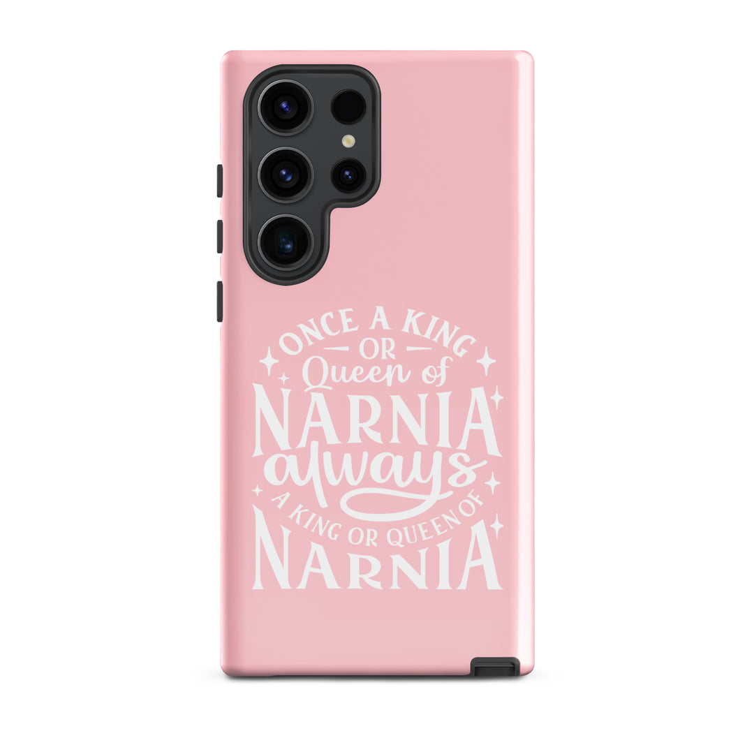 Christian Phone Case King or Queen Narnia Pink for Samsung® Samsung® Phone Cases Glossy Samsung Galaxy S23 Ultra 